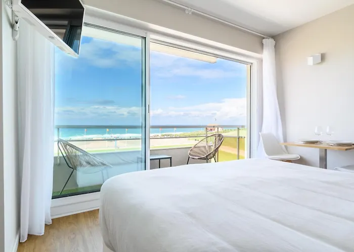 La De L'ocean - Vue Exceptionnelle דירה ביסקארוס